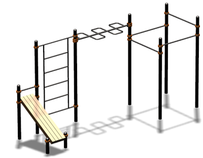 Спортивный комплекс воркаут ВС-74 в Твери