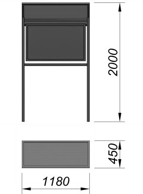 Информационный стенд МАФ 6006 в Твери