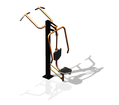 Уличный тренажер "Жим от груди Турник" УТ341 в Твери