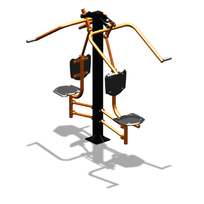 Уличный тренажер  "Верхняя тяга двойная"  УТ207 в Твери